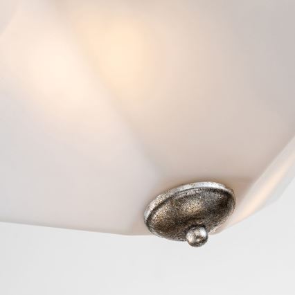 Flambeau - Taklampa STAR 2xE27/40W/230V, guldfärgad