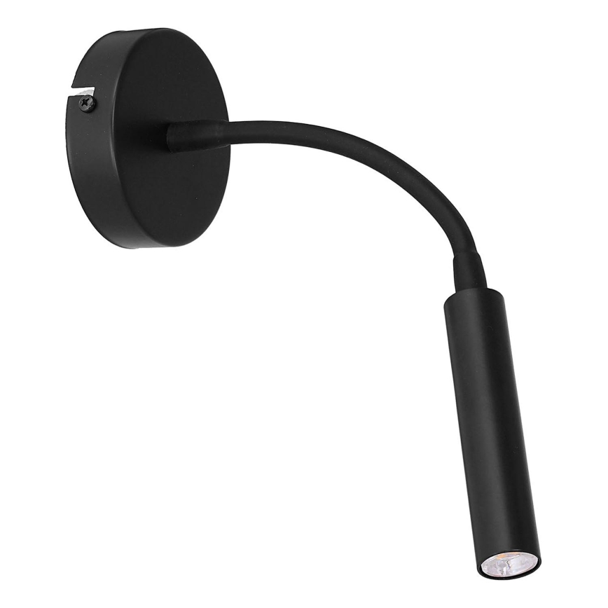 Flexibel bordslampa ARDEN 1xG9/8W/230V svart