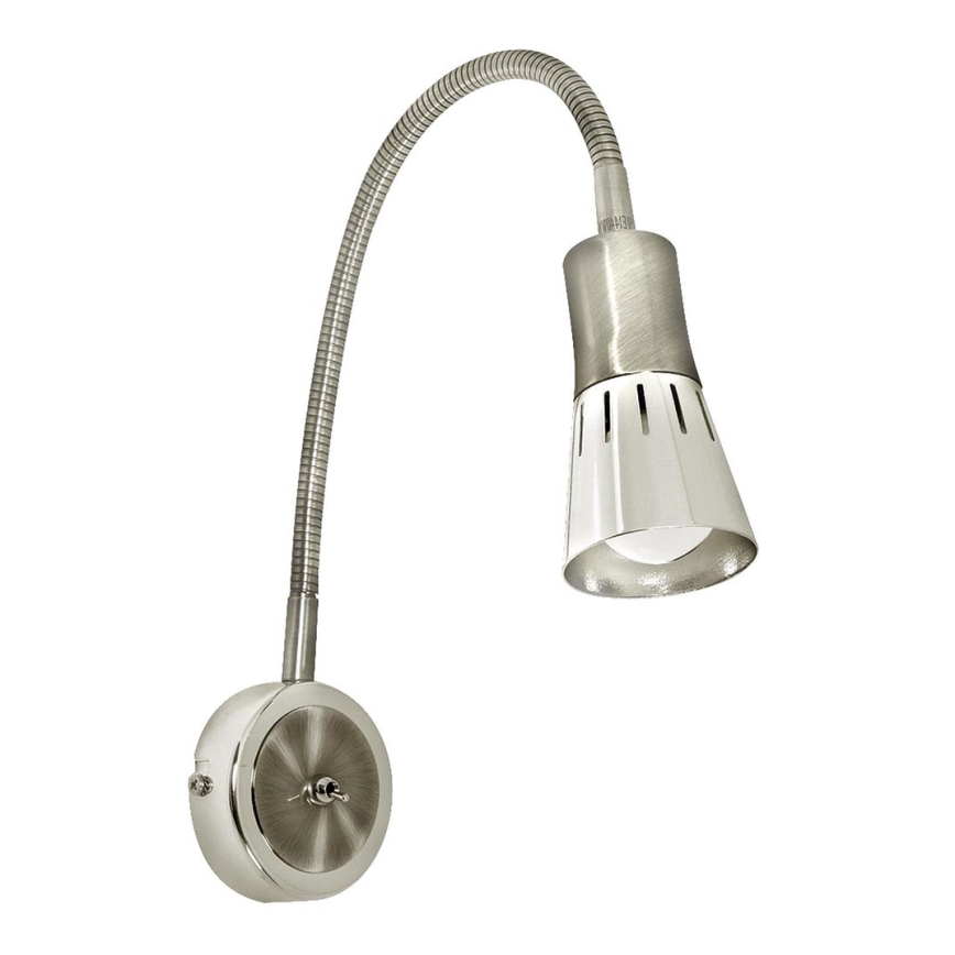 Flexibel bordslampa ARENA 1xE14/40W/230V matt krom