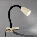 Flexibel bordslampa med klämma DOTTY 1xGU10/10W/230V beige/svart
