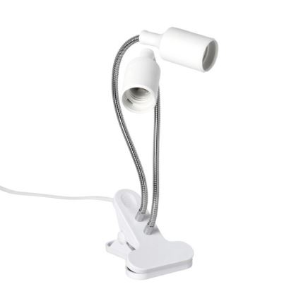 Flexibel bordslampa med klämma för att odla växter PLANTY 2xE27/30W/230V vit