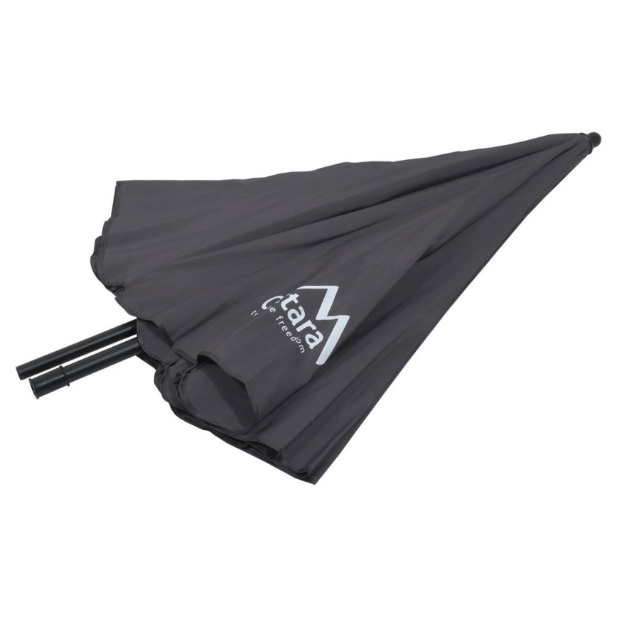 Folding tilting parasol diameter 1,8 m grå