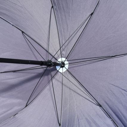 Folding tilting parasol diameter 1,8 m grå
