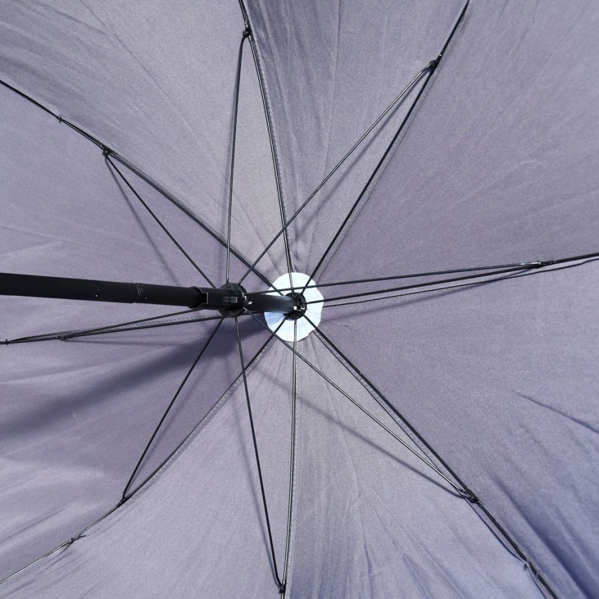 Folding tilting parasol diameter 1,8 m grå
