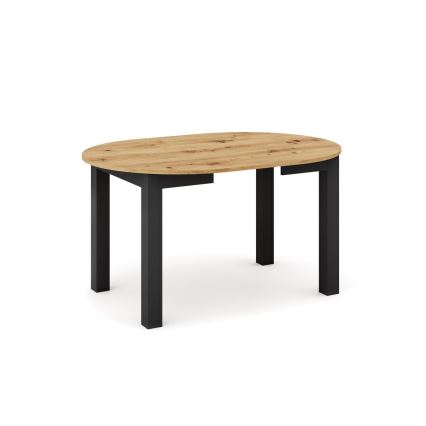 Förlängningsbart matbord WILY ek artisan/svart