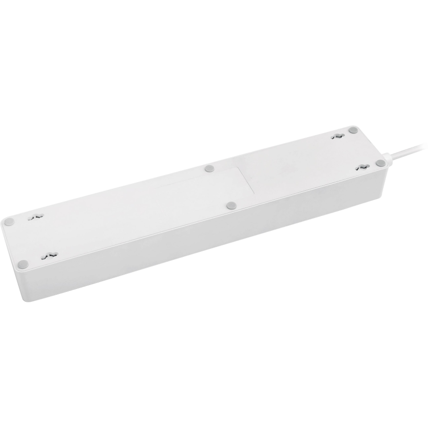 Förlängningskabel med strömbrytare 1,8 m + 4xUSB/Wi-Fi Tuya SCHUKO