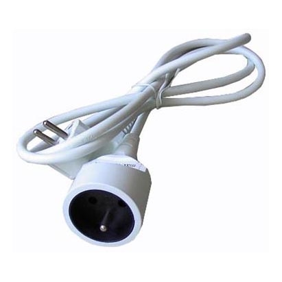 Förlängningskabel 1-uttag 3 m