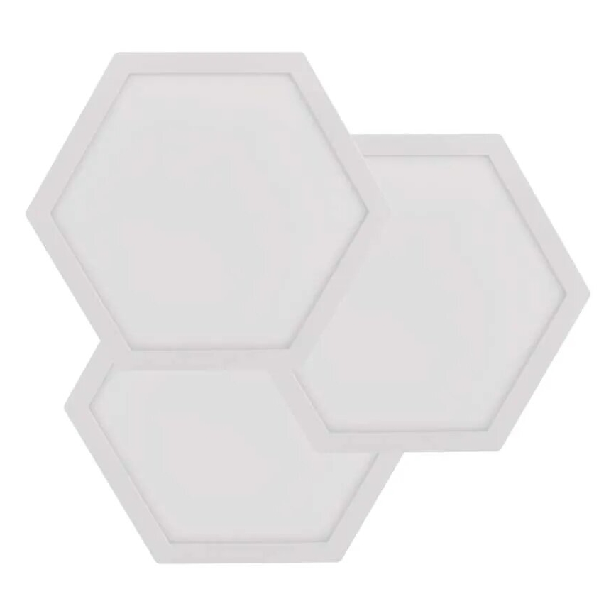 KIT 3x LED RGBIC+CCT Ljusreglerad panel - förlängning 3xLED/1,8W/230V Wi-Fi Tuya