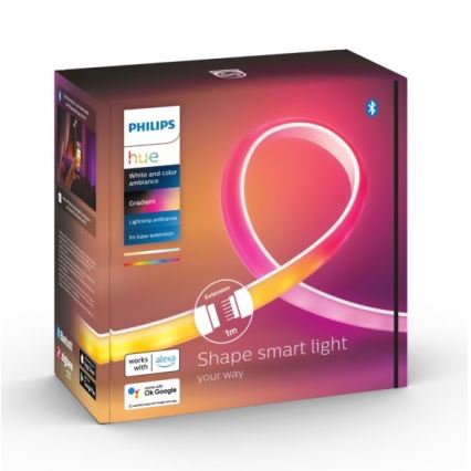 Förlängningskit LED stmívatelného pásku Philips Hue White And Color Ambiance 1m LED/12,3W/230V