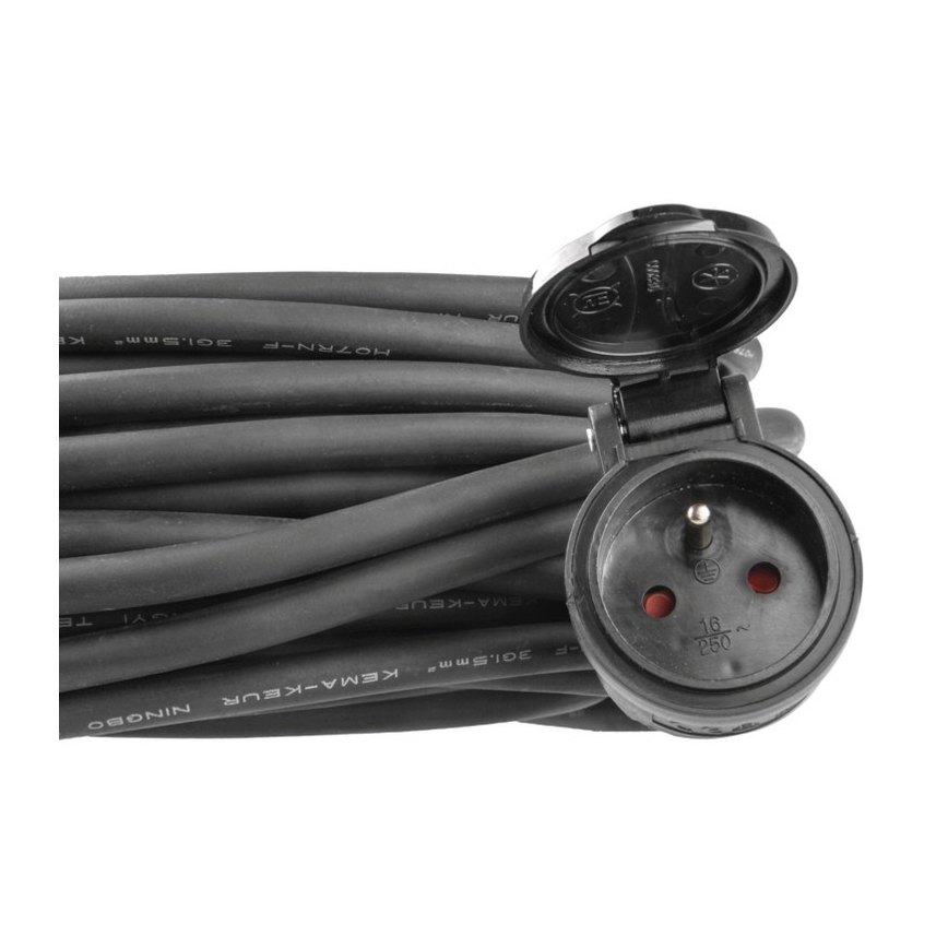 Förlängningssladd RUBBER 1Z 20m