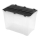 Förvaringsbox DRAGON 60 l svart/genomskinlig