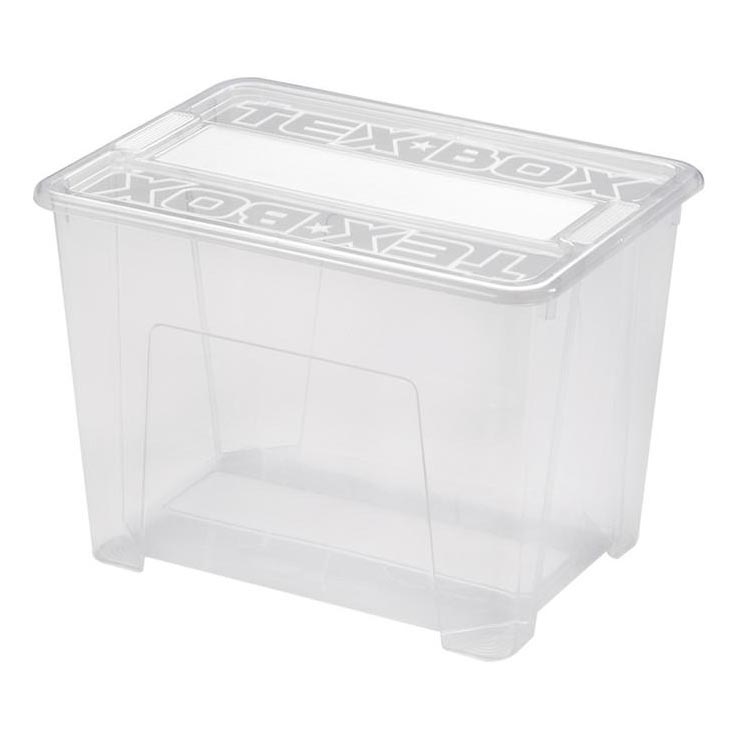 Förvaringsbox TEX BOX 21 l transparent