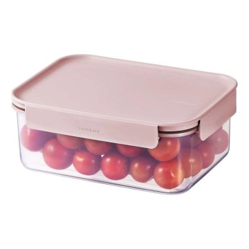 Förvaringsburk för livsmedel CLASSIC PLUS 1,65 l rosa/genomskinlig