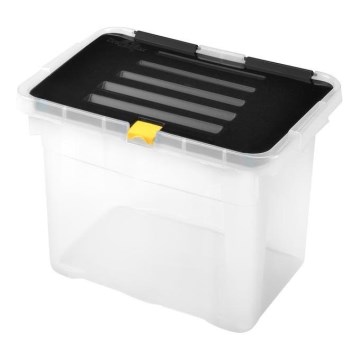 Förvaringslåda 9 l svart