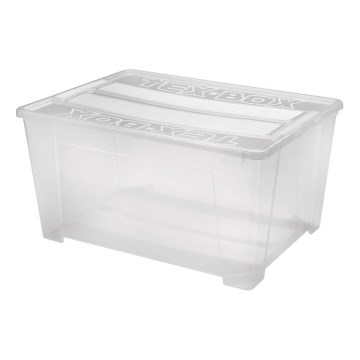 Förvaringslåda TEX BOX 150 l genomskinlig