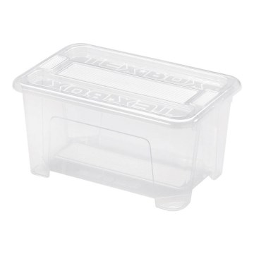Förvaringslåda TEX BOX 4,5 l genomskinlig