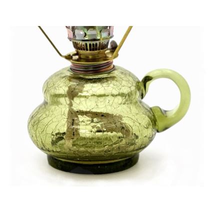 Fotogenlampa ANNA 33 cm grön