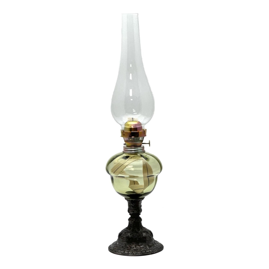 Fotogenlampa BARBORA 54 cm grön