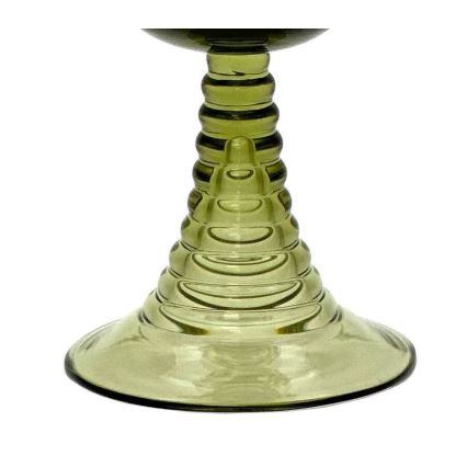 Fotogenlampa KVĚTA 50 cm skogsgrön
