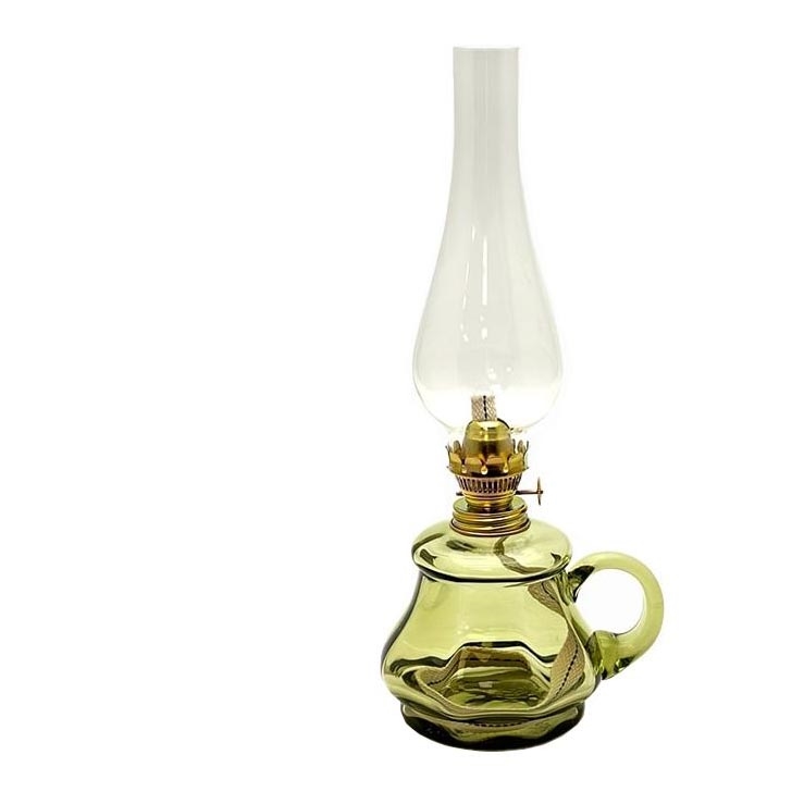 Fotogenlampa TEREZA 34 cm grön