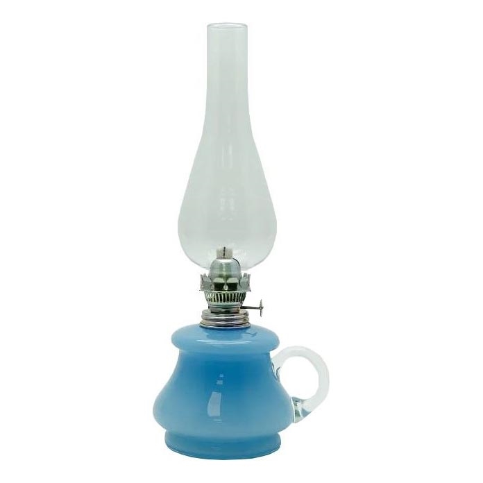 Fotogenlampa TEREZA 34 cm ljusblå