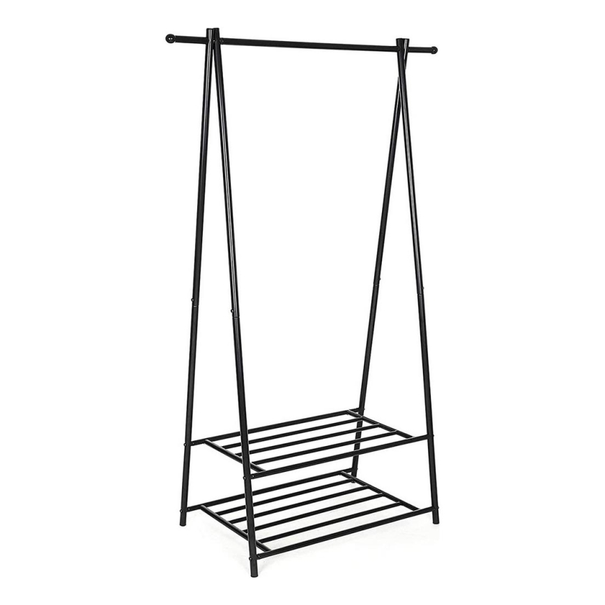 Fristående klädhängare LINEA, svart