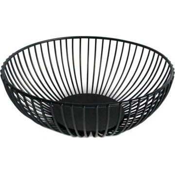 Fruktskål KITCHISIMO, Ø 18 cm, svart