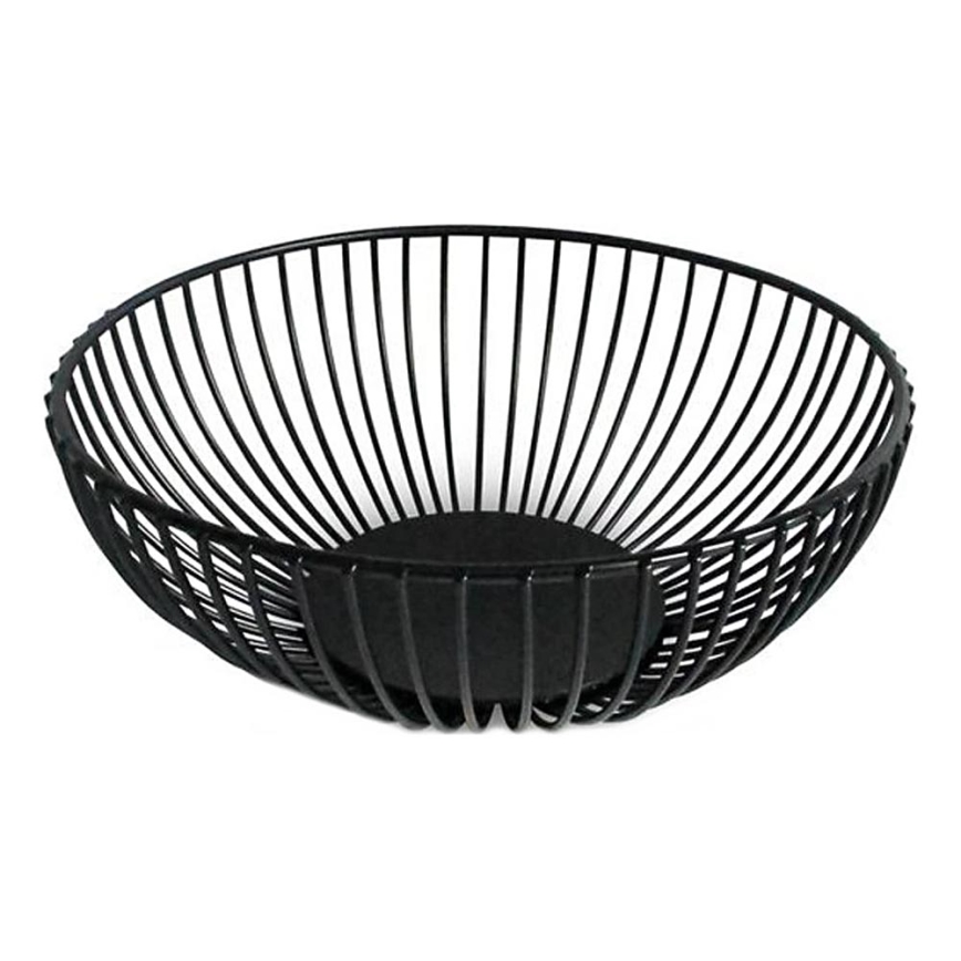 Fruktskål KITCHISIMO, Ø 18 cm, svart