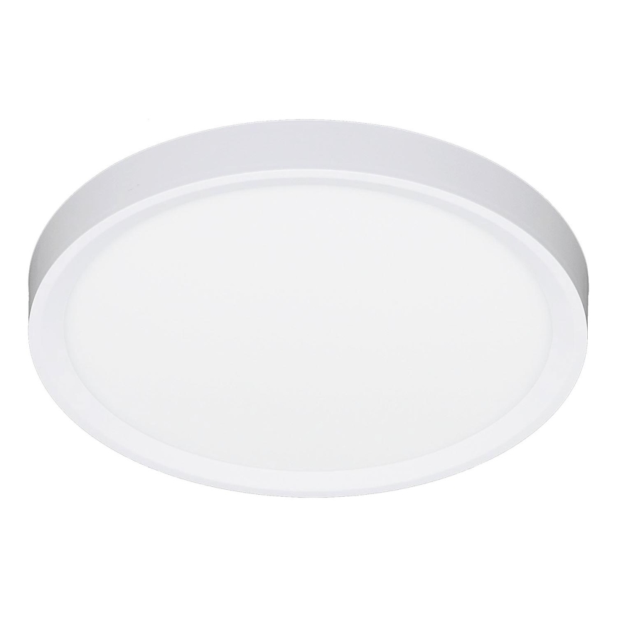 Fulgur 41810 - LED taklampa NOMY LED/18W/230V 3000/4000/6000K IP40 diameter 23 cm vit
