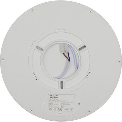 Fulgur 41810 - LED taklampa NOMY LED/18W/230V 3000/4000/6000K IP40 diameter 23 cm vit