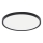 Fulgur 41813 - LED taklampa NOMY LED/32W/230V 3000/4000/6000K IP40 diameter 40 cm svart