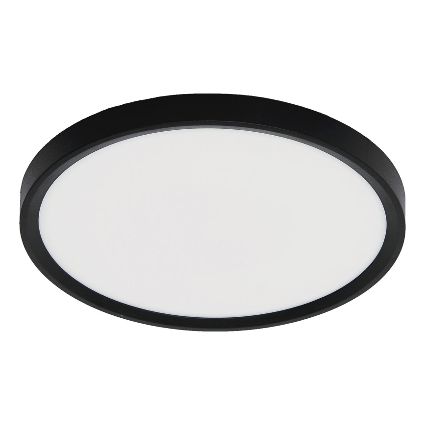 Fulgur 42362 - LED taklampa NOMY LED/24W/230V 3000/4000/6000K IP40 diameter 30 cm svart