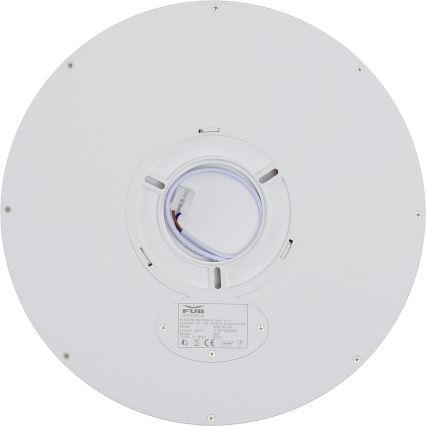 Fulgur s-42586 - LED taklampa med rörelsedetektor NOMY-S LED24W/230V 3000/4000/6000K IP40 diameter 30 cm vit