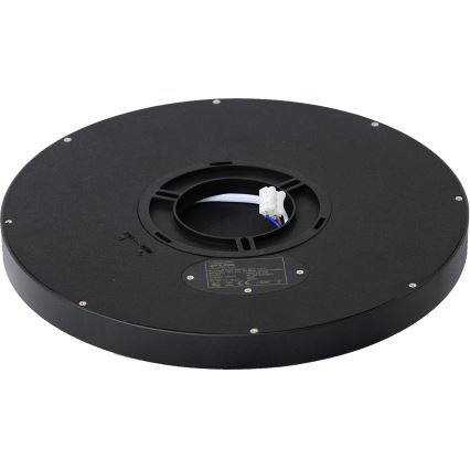 Fulgur s-42587 - LED taklampa med rörelsedetektor NOMY-S LED/24W/230V 3000/4000/6000K IP40 diameter 30 cm svart
