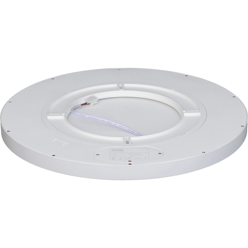 Fulgur s-42588 - LED taklampa med rörelsedetektor NOMY-S LED/32W/230V 3000/4000/6000K IP40 diameter 40 cm vit