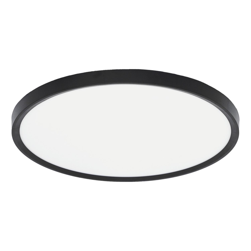 Fulgur s-42589 - LED taklampa med rörelsedetektor NOMY-S LED/32W/230V 3000/4000/6000K IP40 diameter 40 cm svart