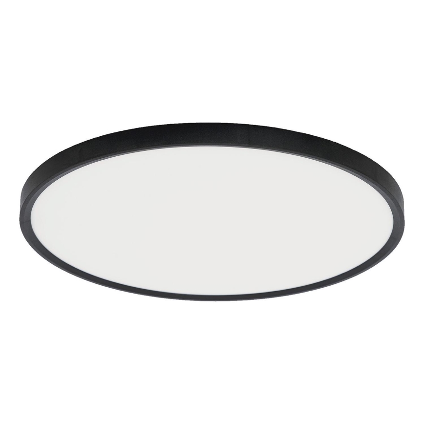 Fulgur s-42591 - LED taklampa med rörelsedetektor NOMY-S LED/40W/230V 3000/4000/6000K IP40 diameter 50 cm svart