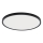 Fulgur s-42591 - LED taklampa med rörelsedetektor NOMY-S LED/40W/230V 3000/4000/6000K IP40 diameter 50 cm svart