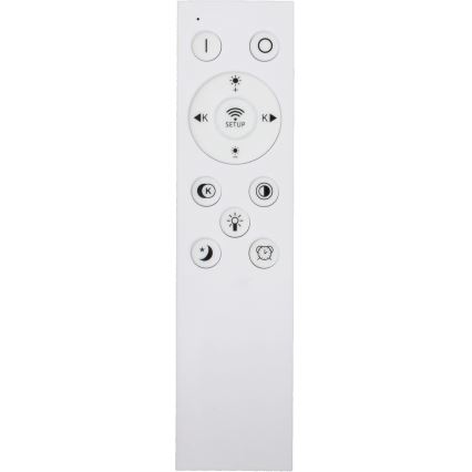 Fulgur s-43040 - Dimbar LED-takarmatur NOMY-RC LED/40W/230V 3000/4000/6500K Ø 50 cm IP40 svart + fjärrkontroll