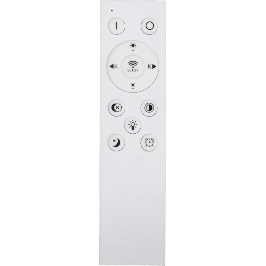 Fulgur s-43040 - Dimbar LED-takarmatur NOMY-RC LED/40W/230V 3000/4000/6500K Ø 50 cm IP40 svart + fjärrkontroll