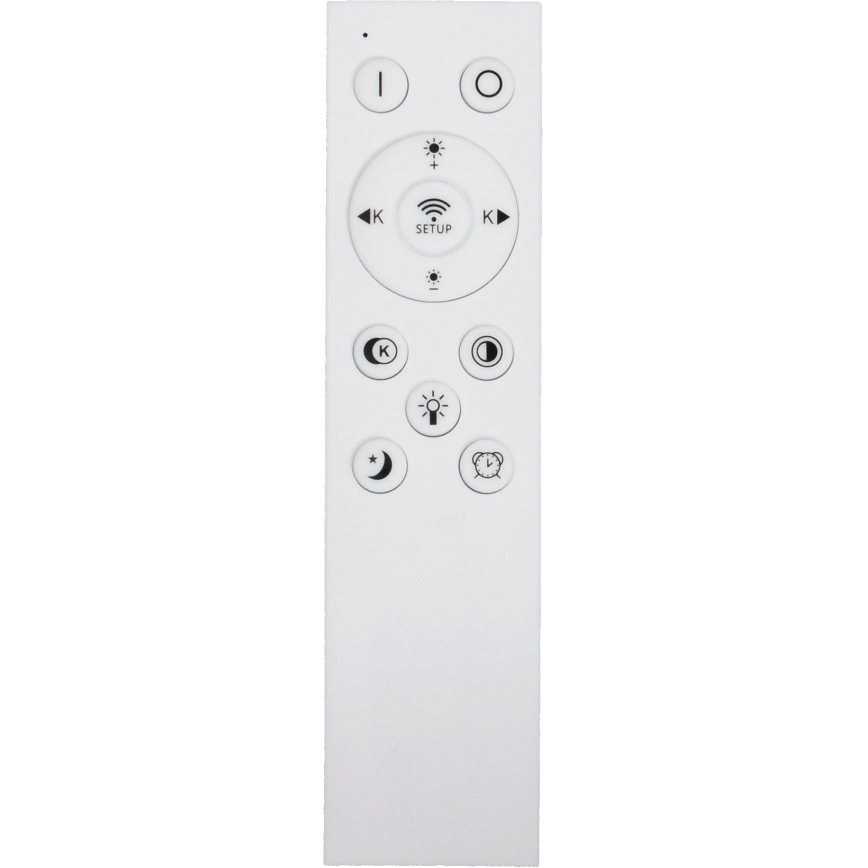 Fulgur s-43042 - Dimbar LED-taklampa NOMY-RC LED/50W/230V 3000/4000/6500K Ø 60 cm IP40 svart + fjärrkontroll