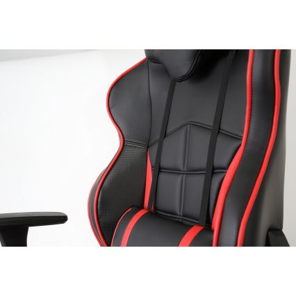 Gamingstol VARR Monza svart/röd