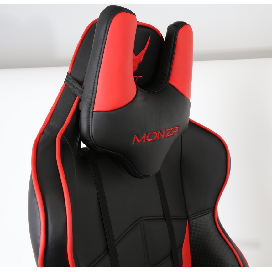 Gamingstol VARR Monza svart/röd
