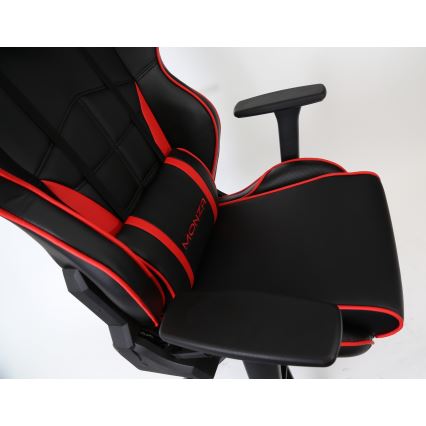Gamingstol VARR Monza svart/röd