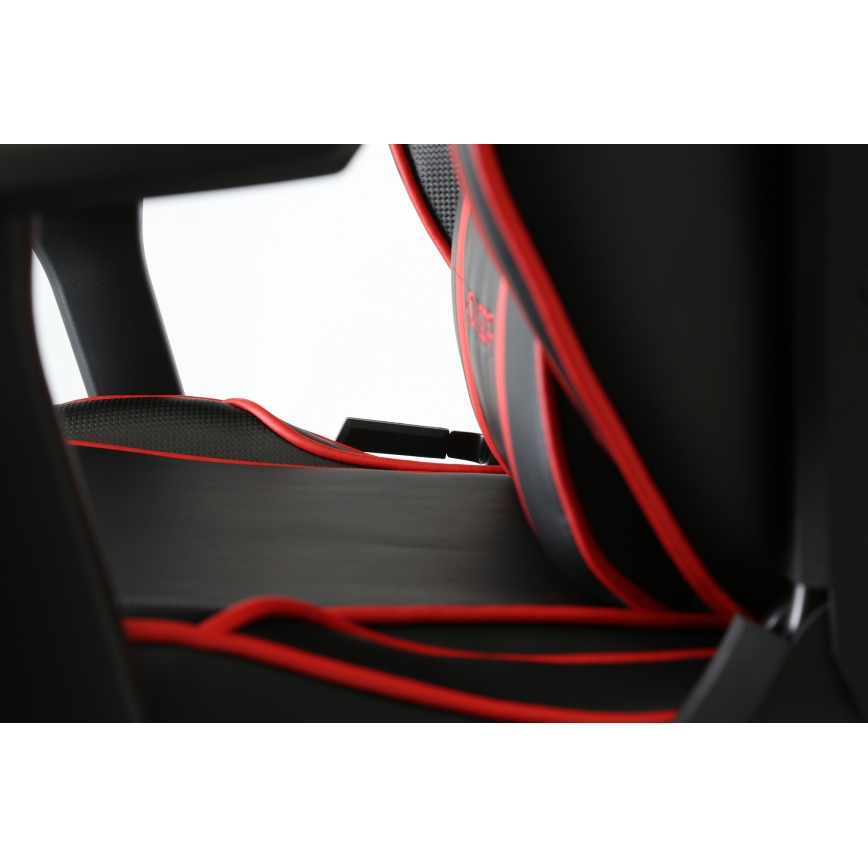 Gamingstol VARR Monza svart/röd