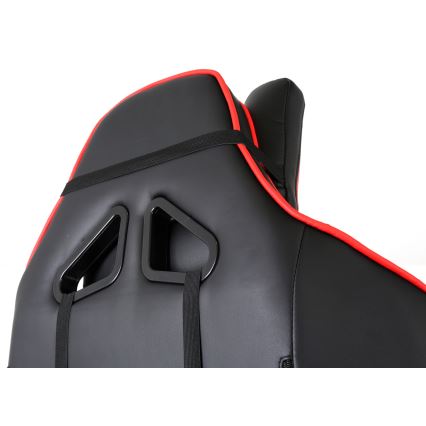 Gamingstol VARR Monza svart/röd