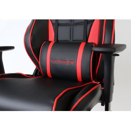 Gamingstol VARR Monza svart/röd