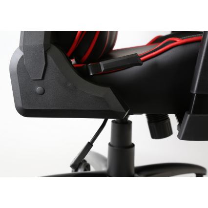 Gamingstol VARR Monza svart/röd