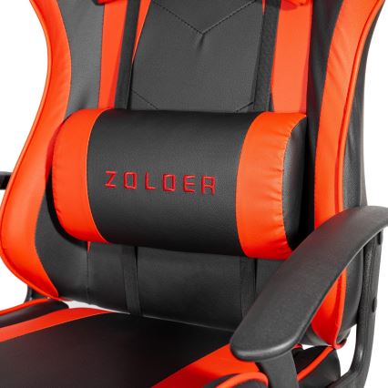 Gamingstol VARR Zolder svart/röd