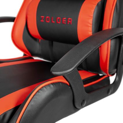 Gamingstol VARR Zolder svart/röd